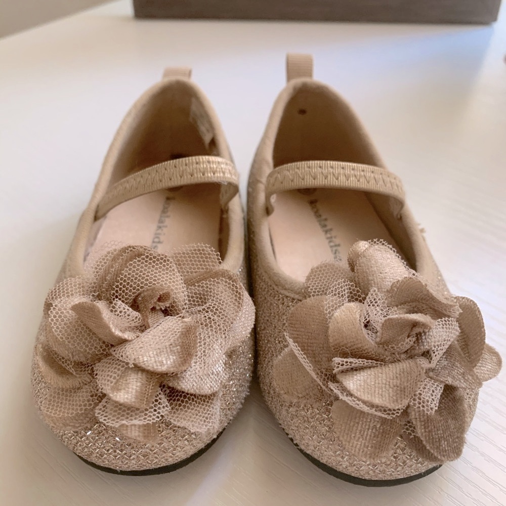 Koalakids brand baby girl slip on dress shoes